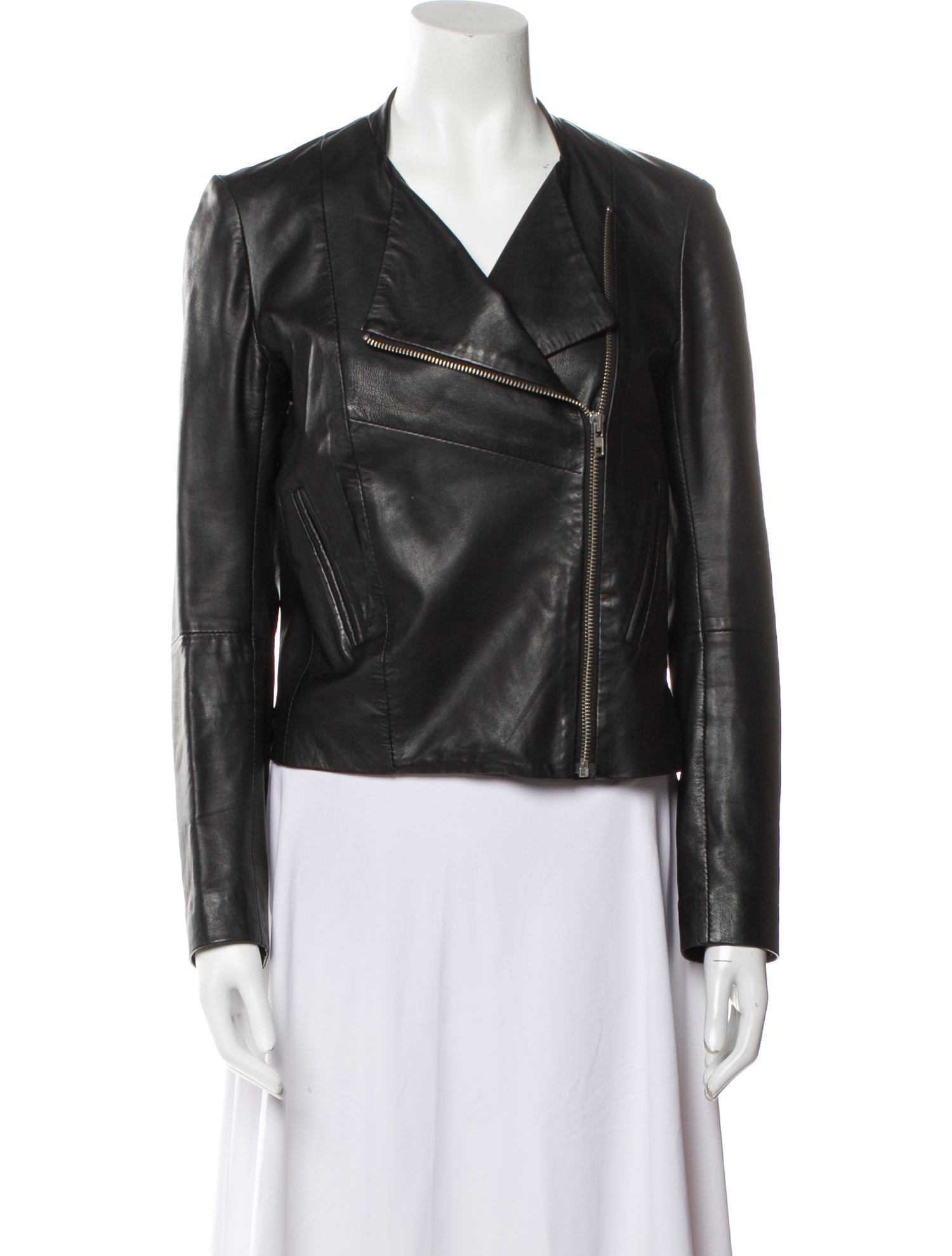 Maje Leather Biker Jacket