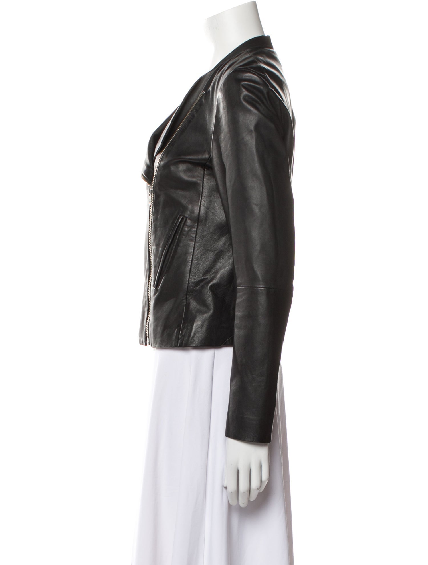 Maje Leather Biker Jacket