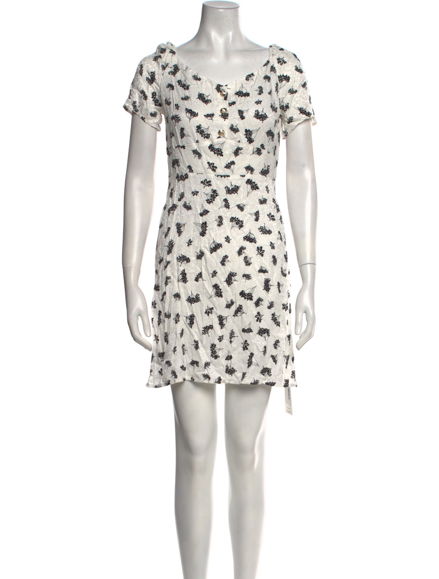 Maje Printed Mini Dress w/ Tags