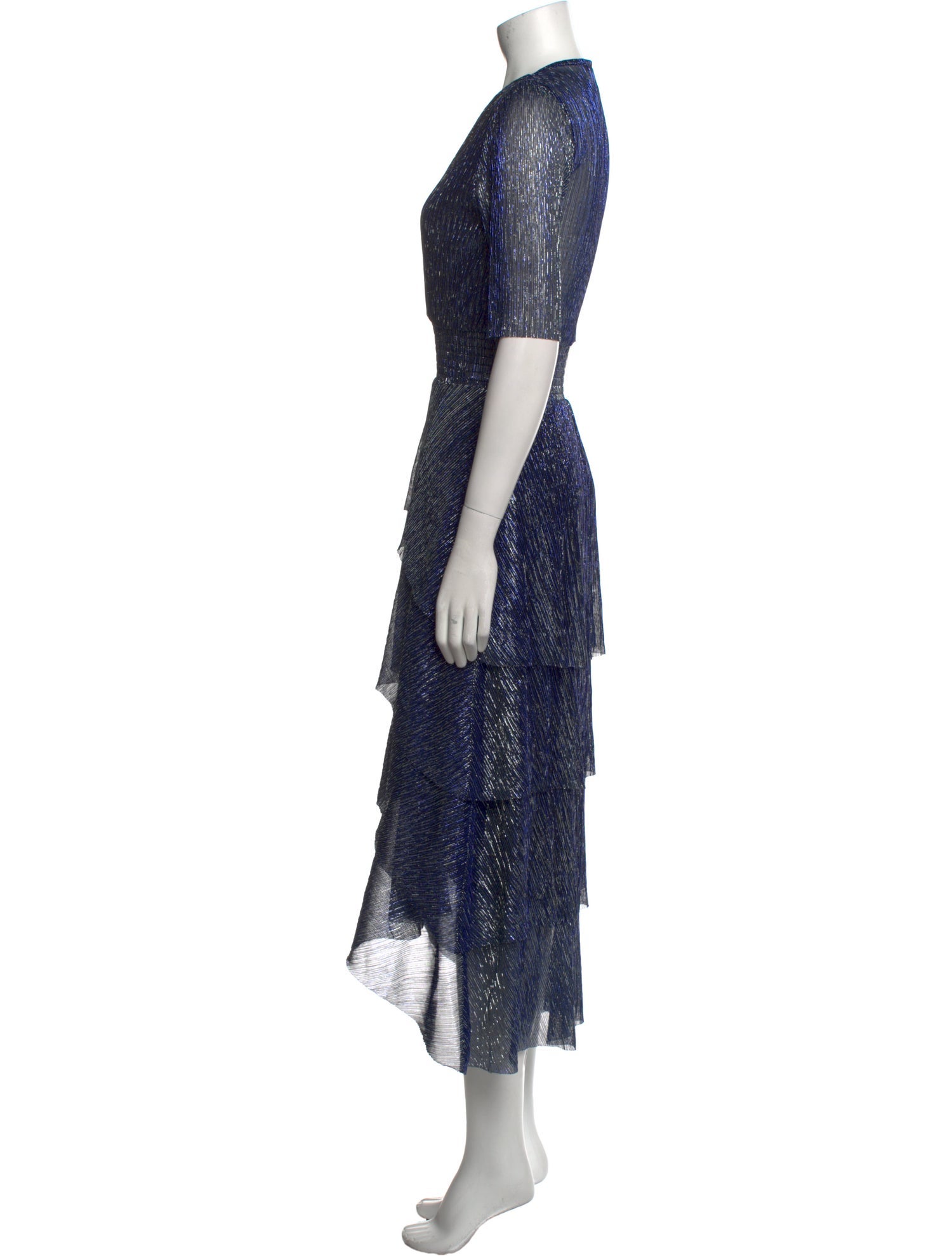 Maje Printed Long Dress