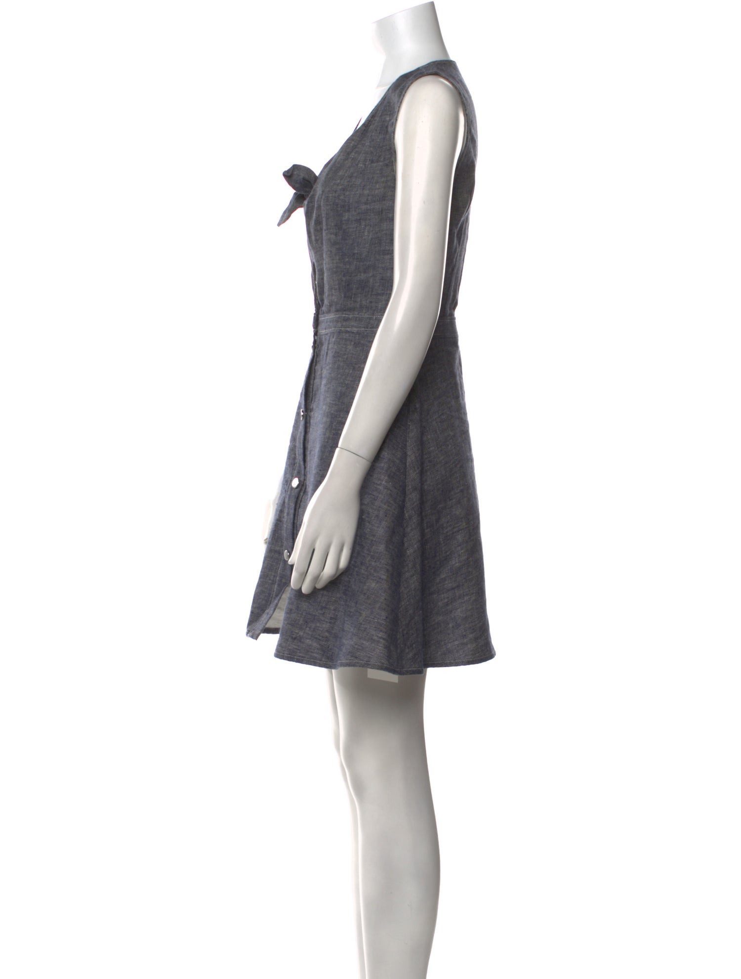 Maje Linen Mini Dress