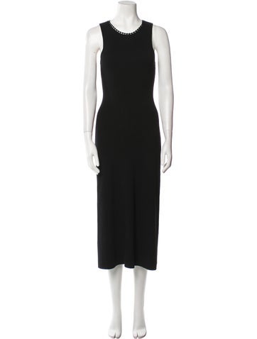 Maje Dresses Scoop Neck Long Dress M