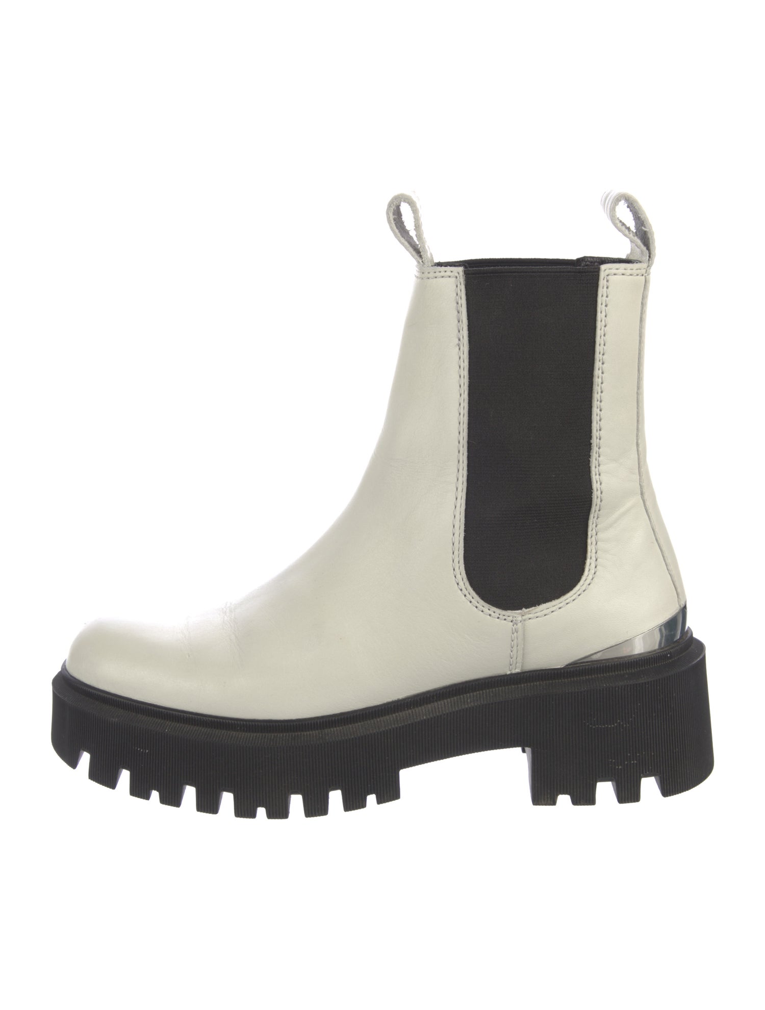 Maje Leather Chelsea Boots