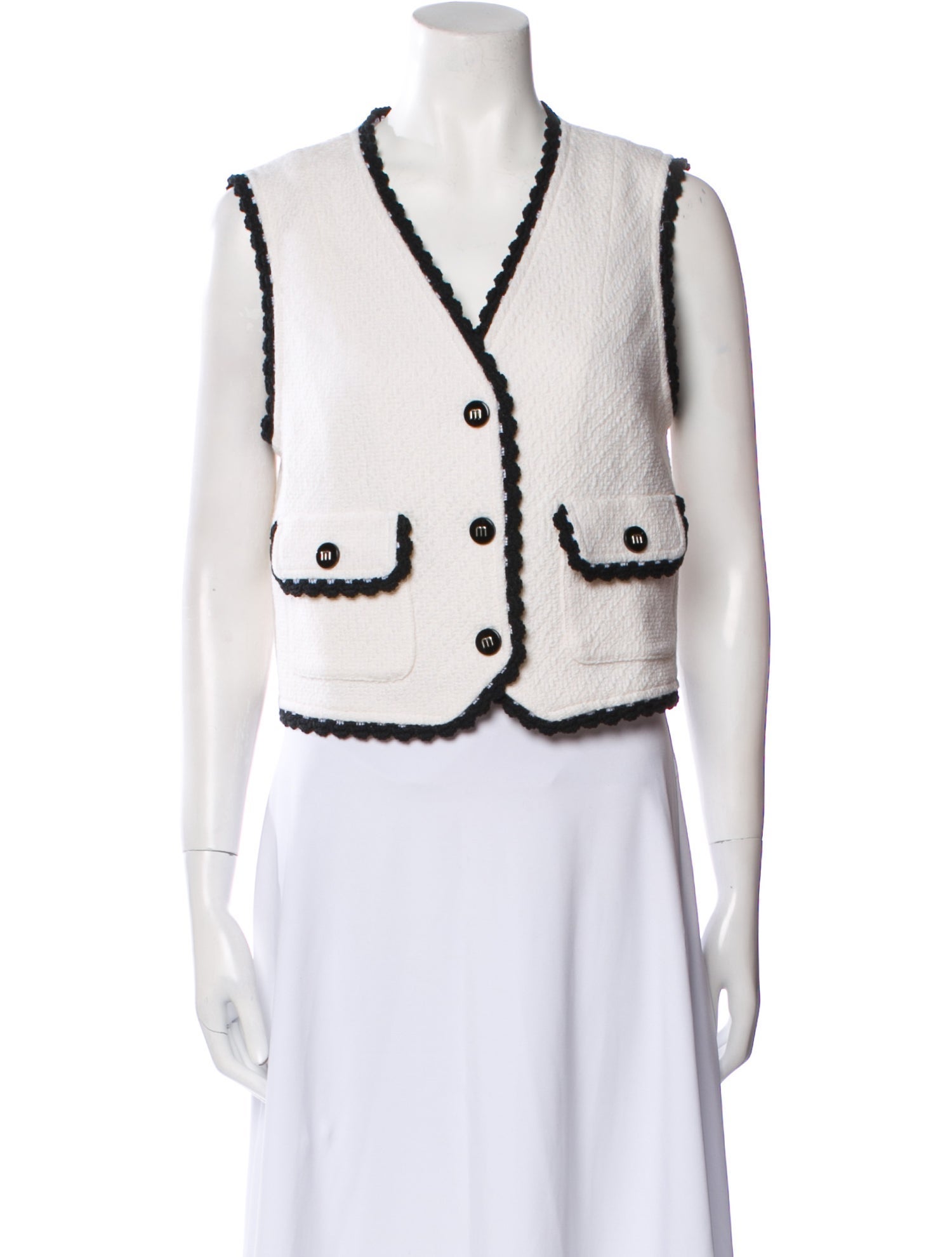 Maje Virgin Wool Vest