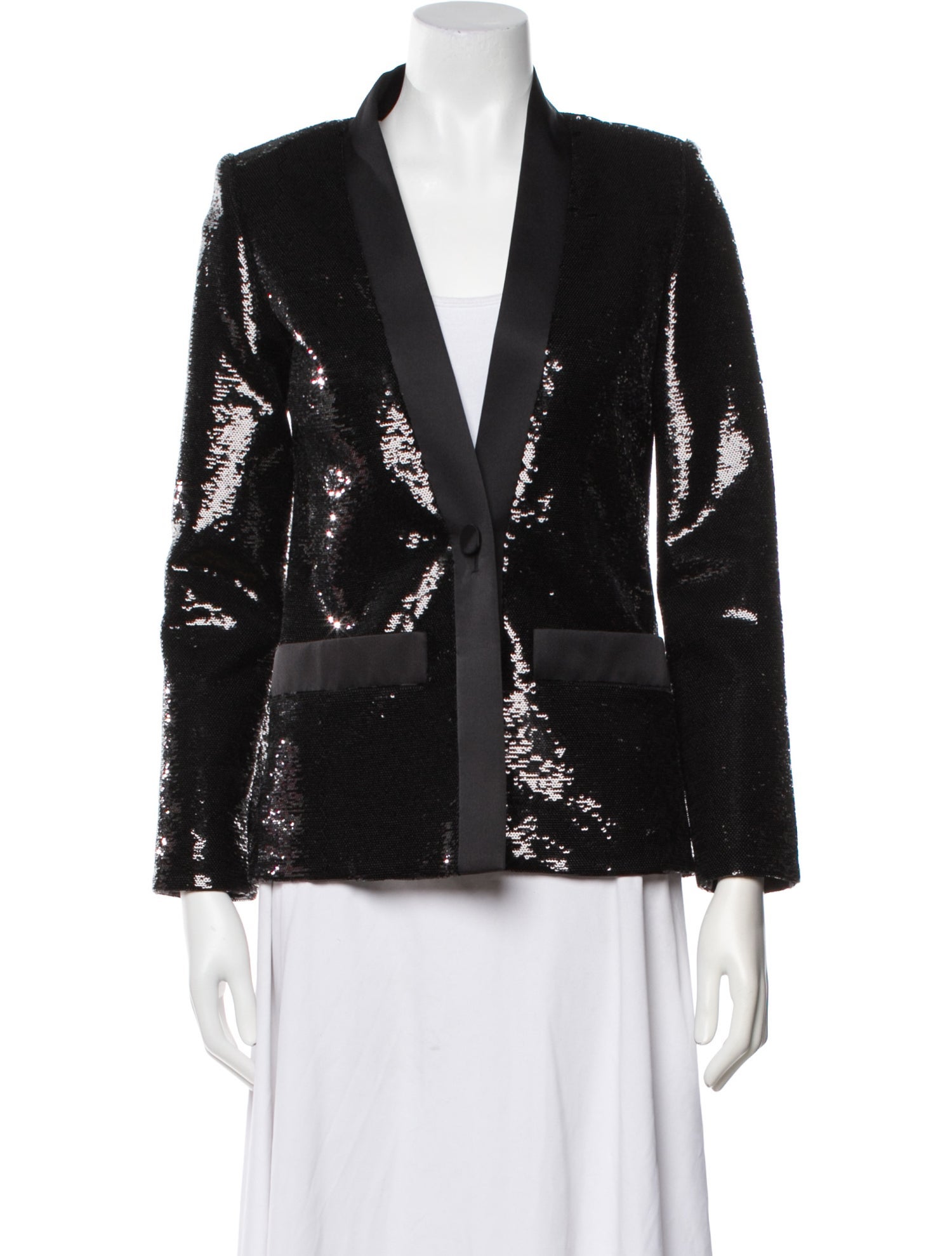 Maje Printed Evening Jacket