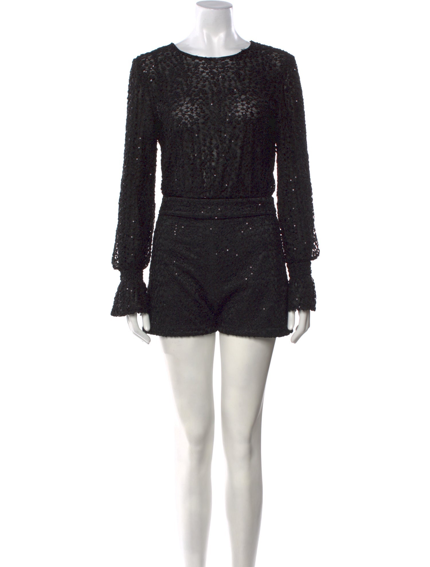 Maje Crew Neck Romper