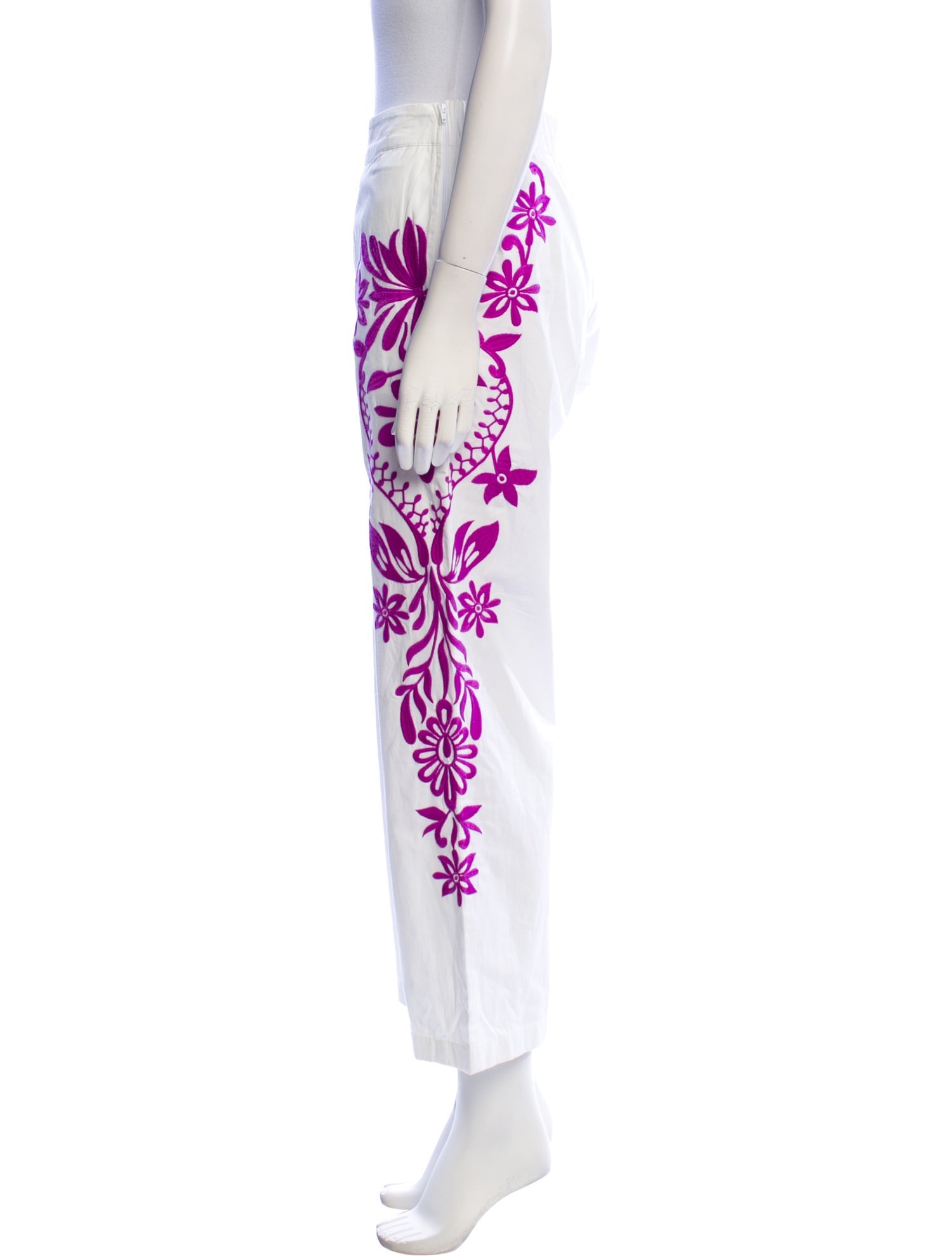 Maje Floral Print Wide Leg Pants w/ Tags