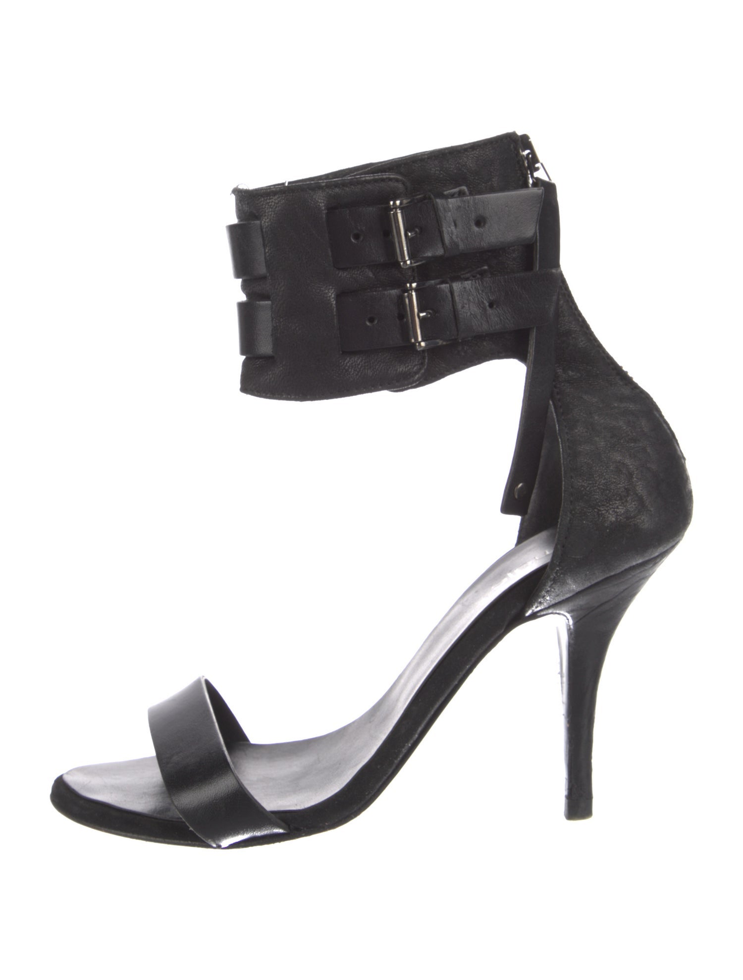 Maje Leather Sandals