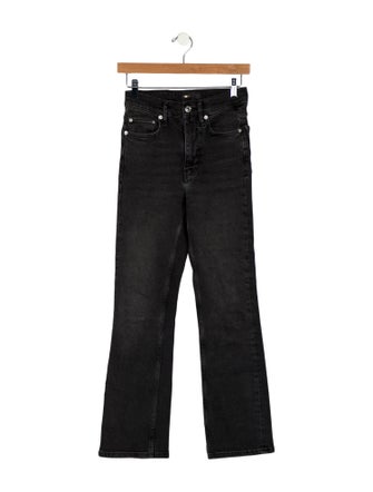Maje Mid-Rise Straight Leg Jeans
