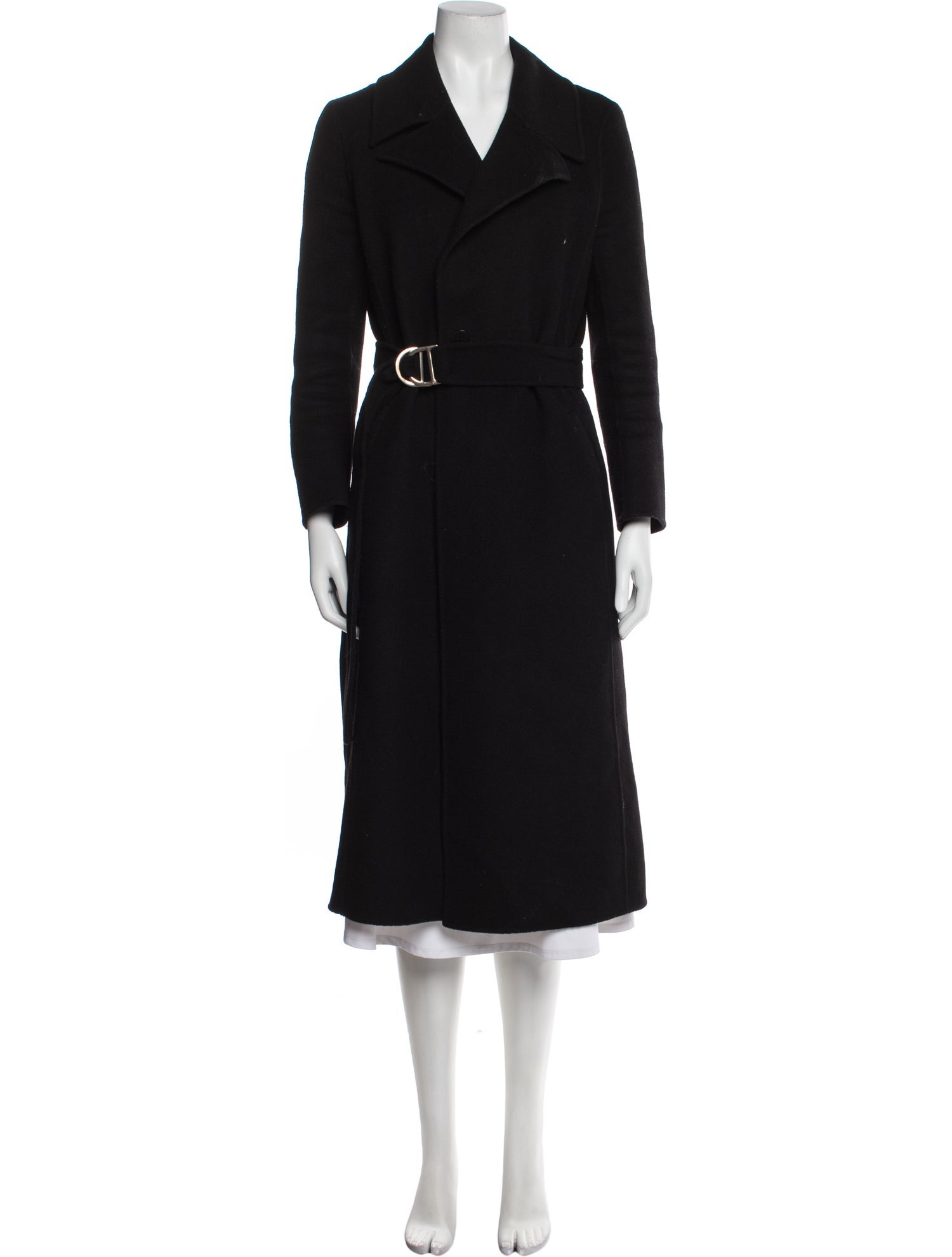 Maje Wool Trench Coat