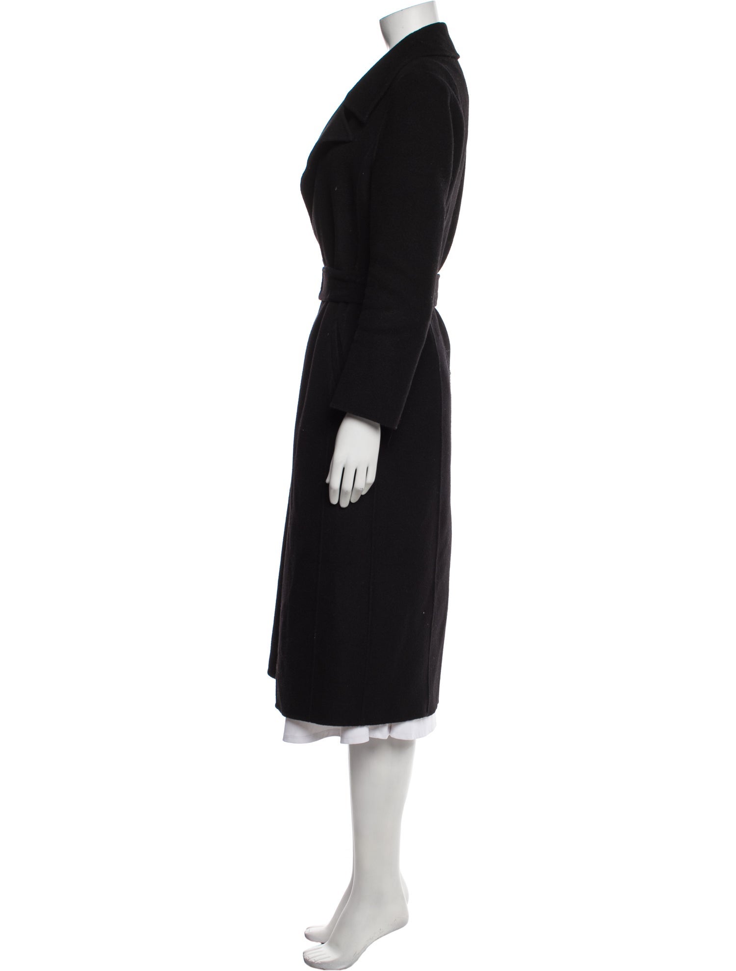 Maje Wool Trench Coat