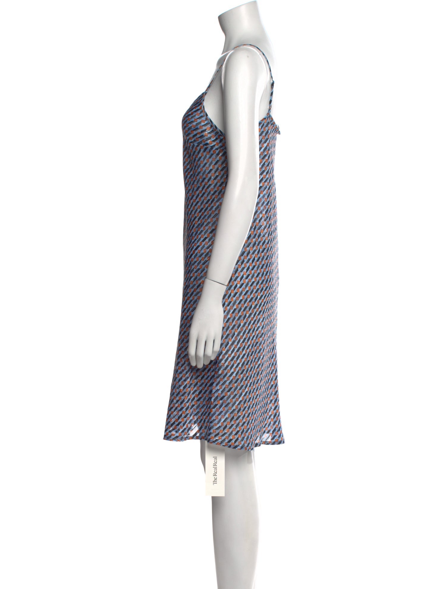 Maje Printed Mini Dress