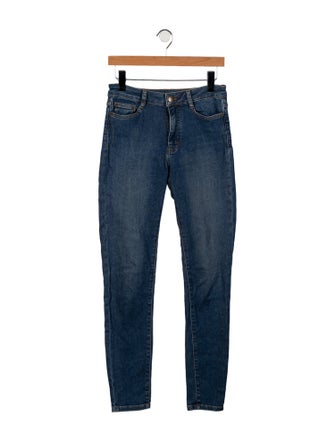 Maje Mid-Rise Skinny Leg Jeans