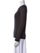 Maje Crew Neck Long Sleeve Sweatshirt
