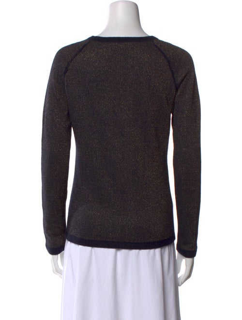 Maje Crew Neck Long Sleeve Sweatshirt