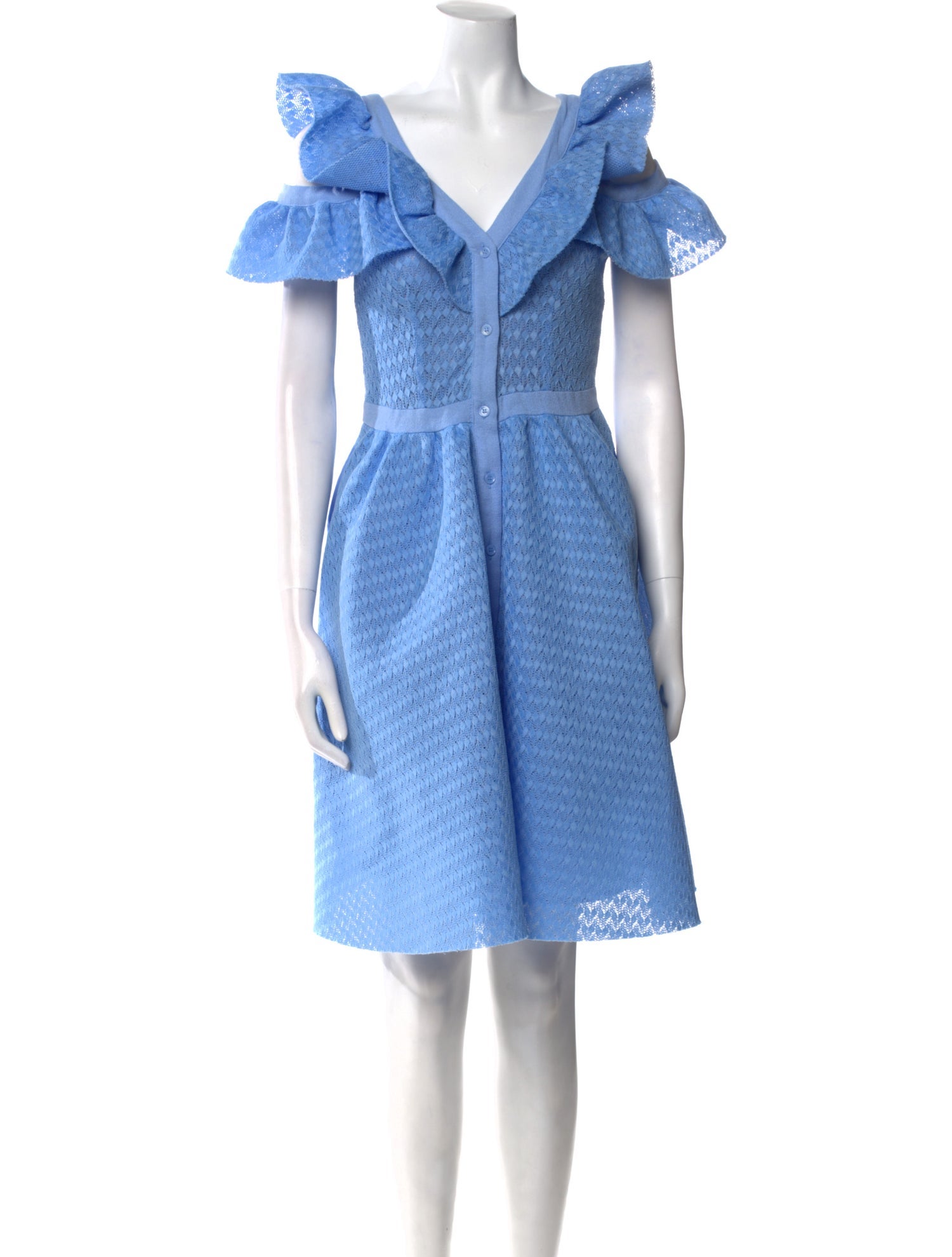 Maje V-Neck Knee-Length Dress w/ Tags