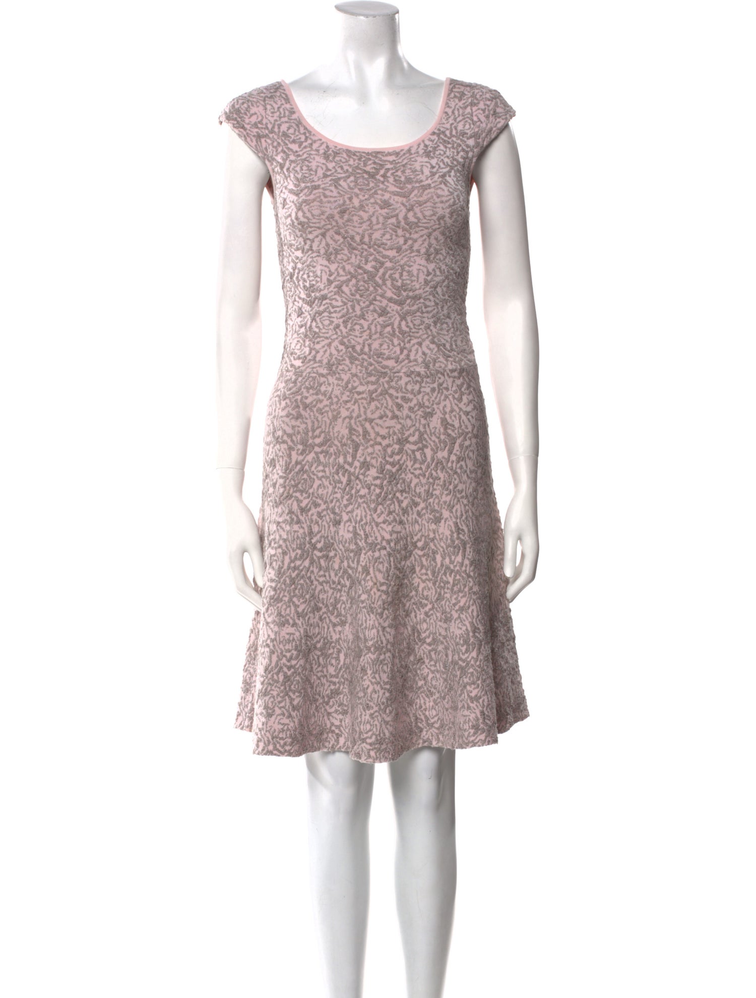 Maje Printed Mini Dress