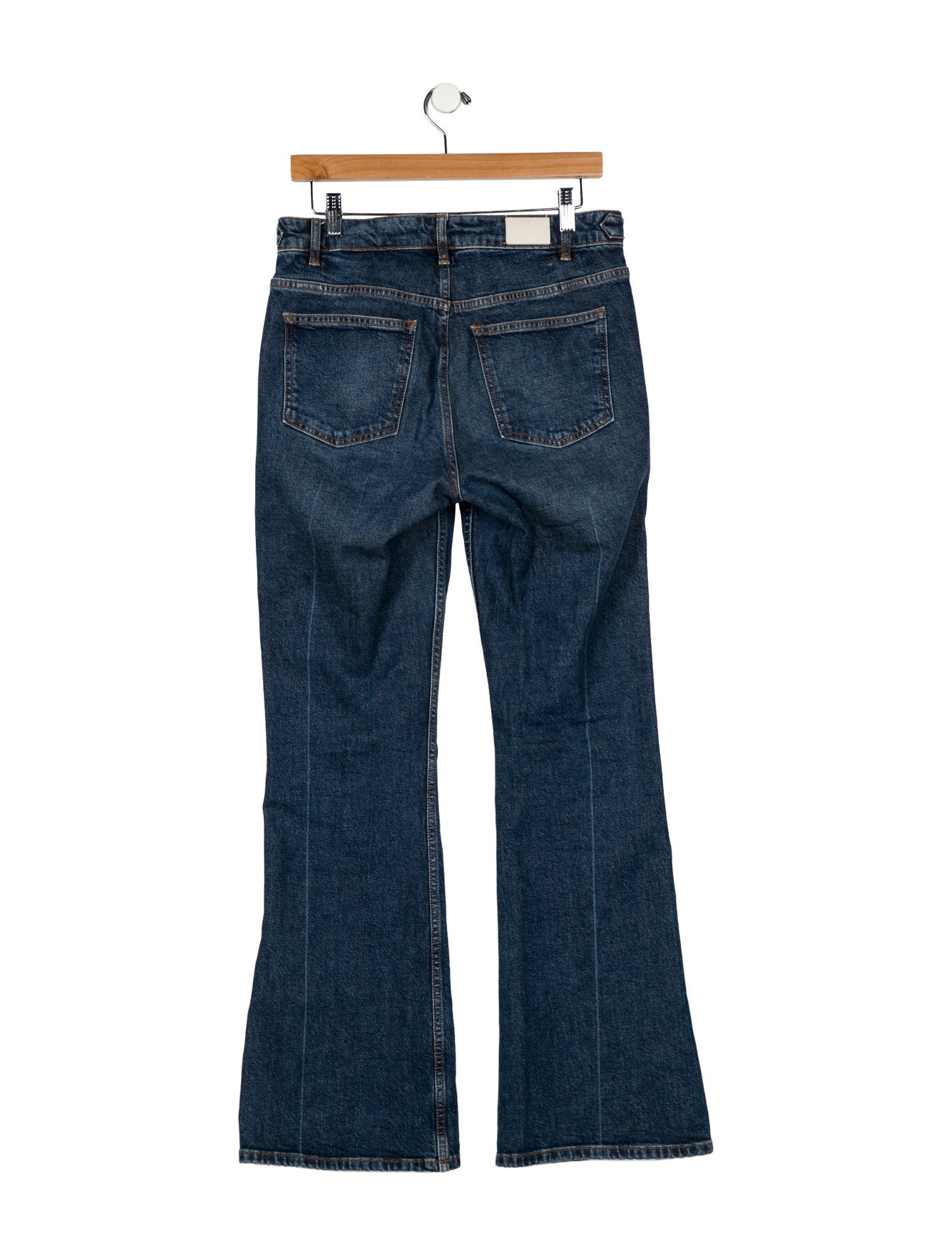 Maje Mid-Rise Wide Leg Jeans