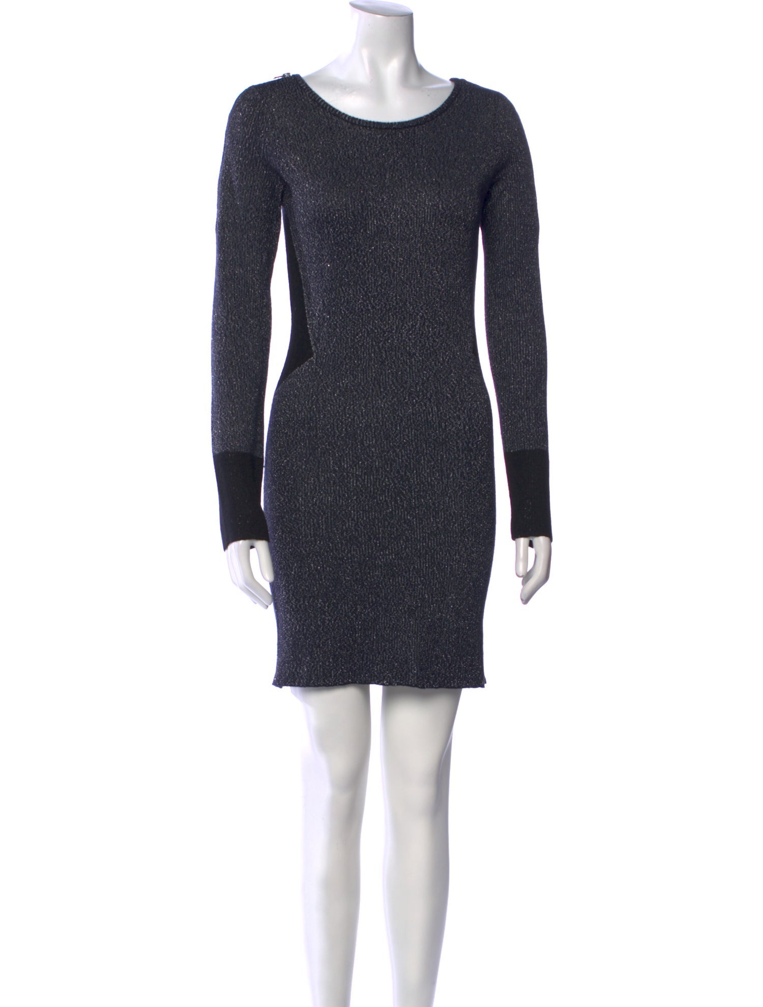 Maje Bateau Neckline Mini Dress w/ Tags