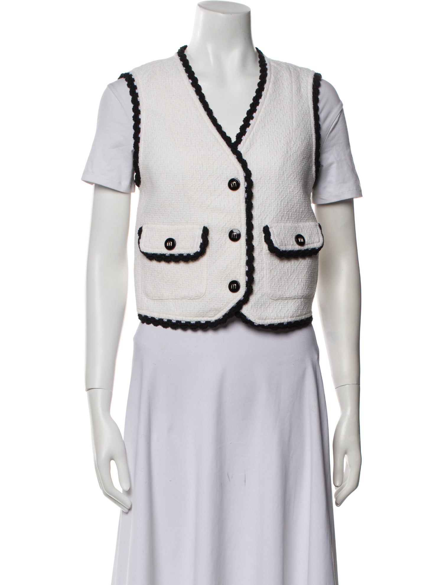 Maje Virgin Wool Vest