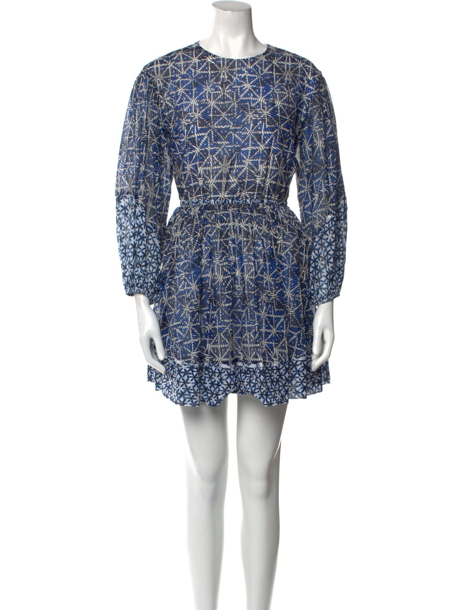 Maje Printed Mini Dress w/ Tags