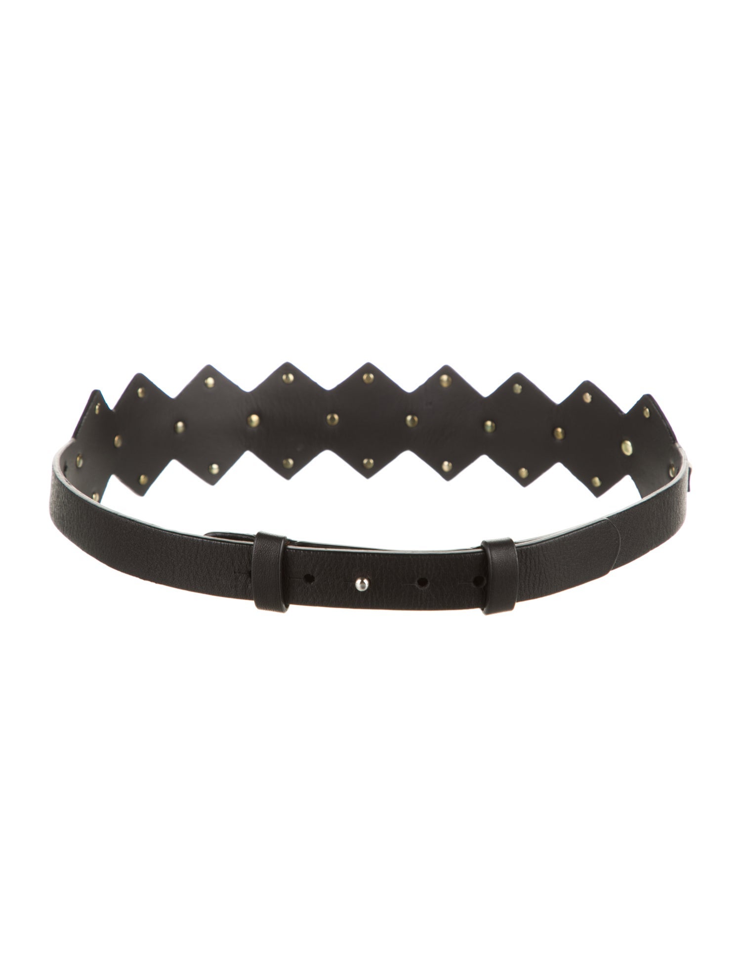 Maje Wide Leather Waist Belt