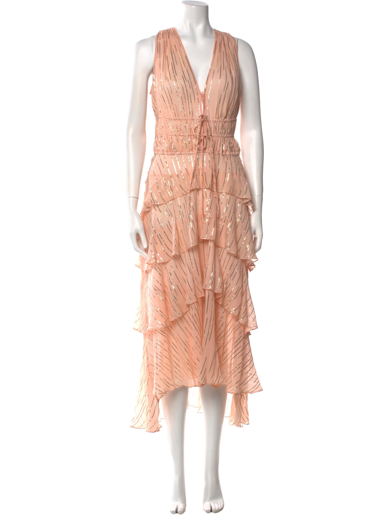 Maje Silk Long Dress w/ Tags