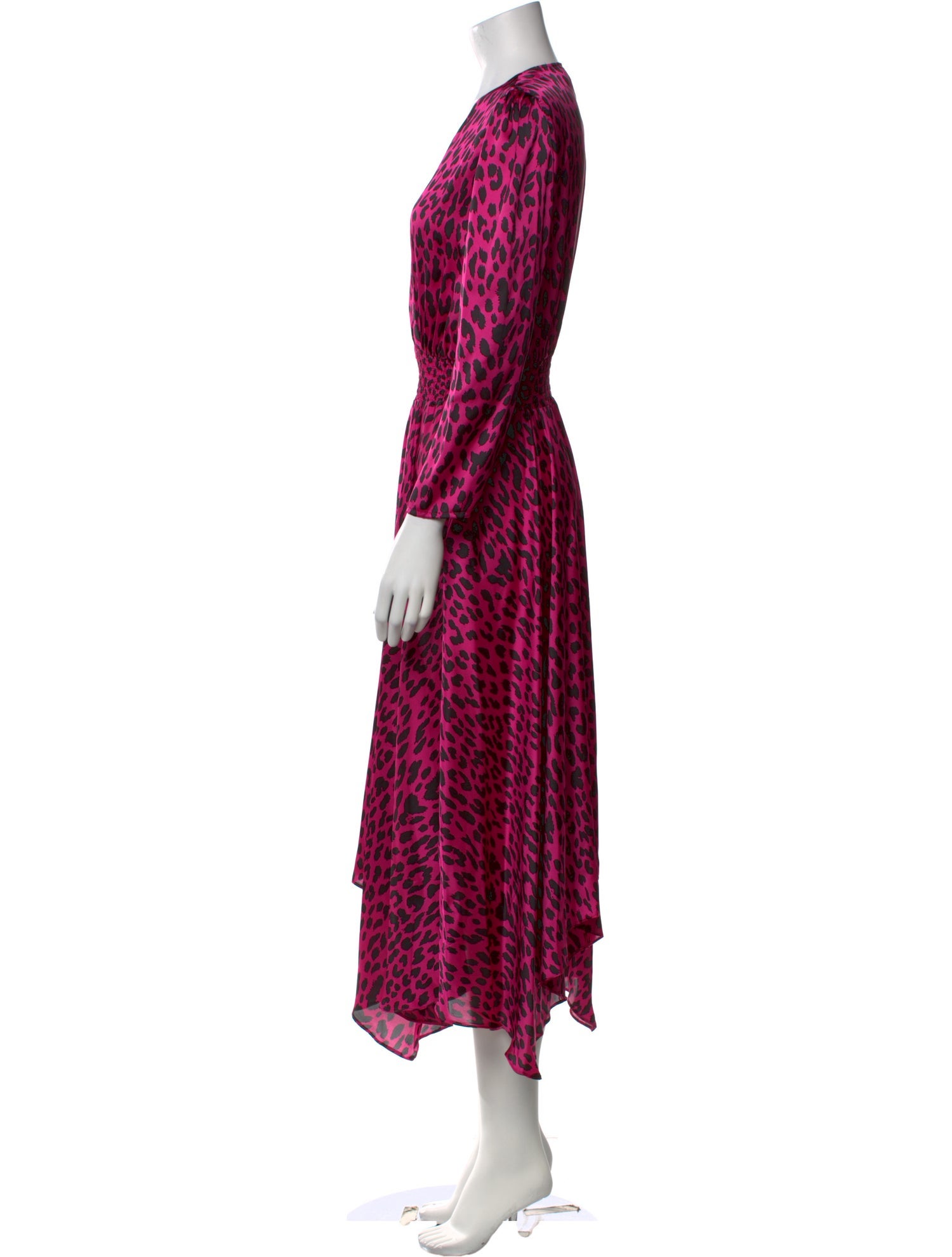 Maje Animal Print Long Dress w/ Tags