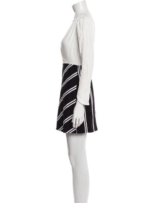 Maje Striped Mini Dress