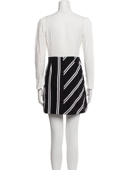 Maje Striped Mini Dress