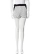 Maje Striped Mini Shorts