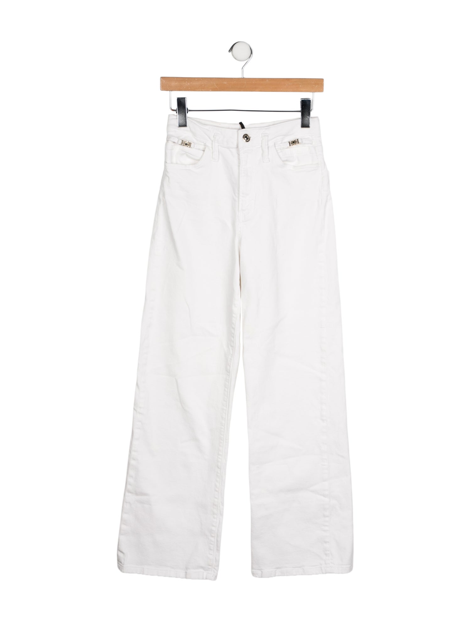 Maje High-Rise Wide Leg Jeans