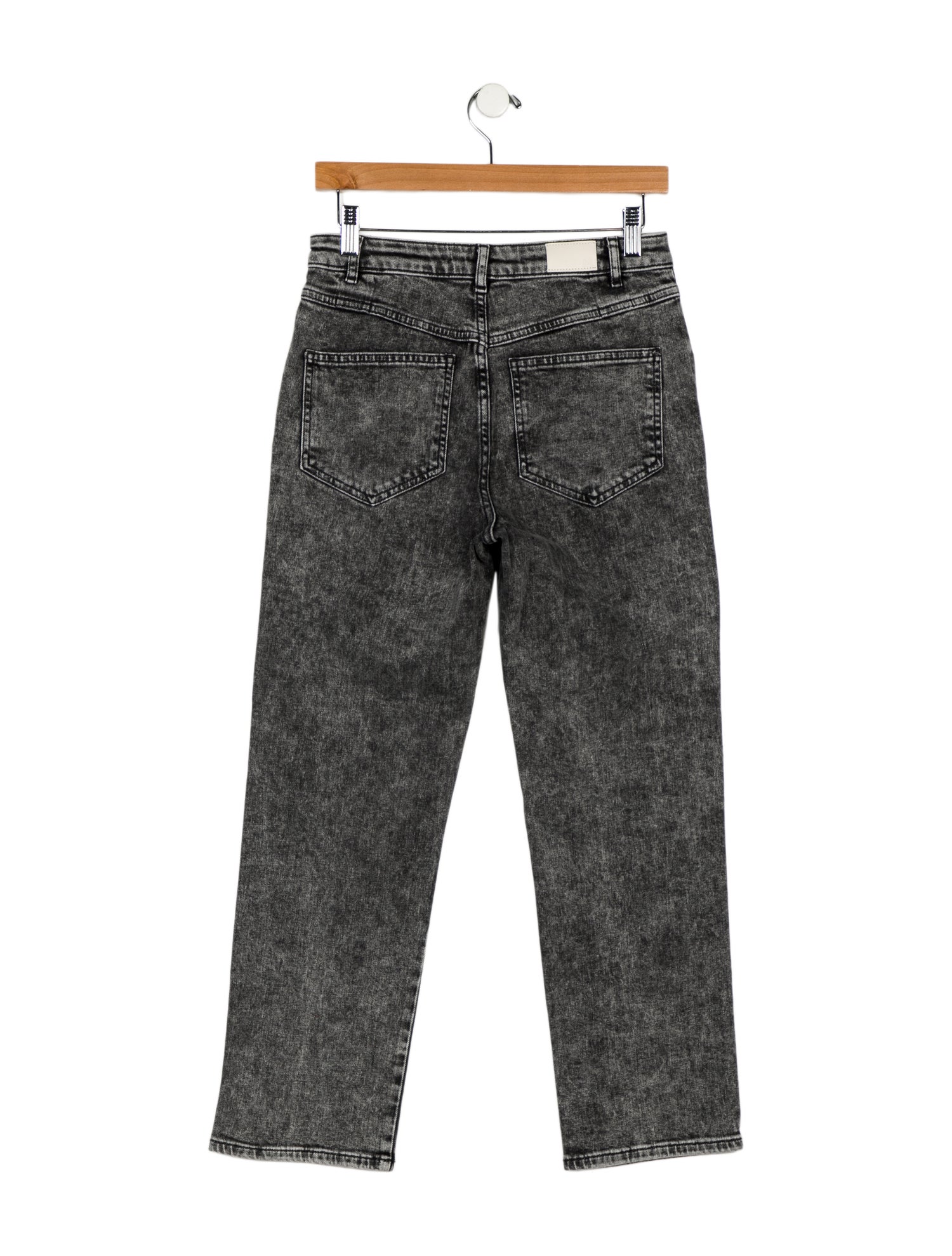 Maje High-Rise Straight Leg Jeans