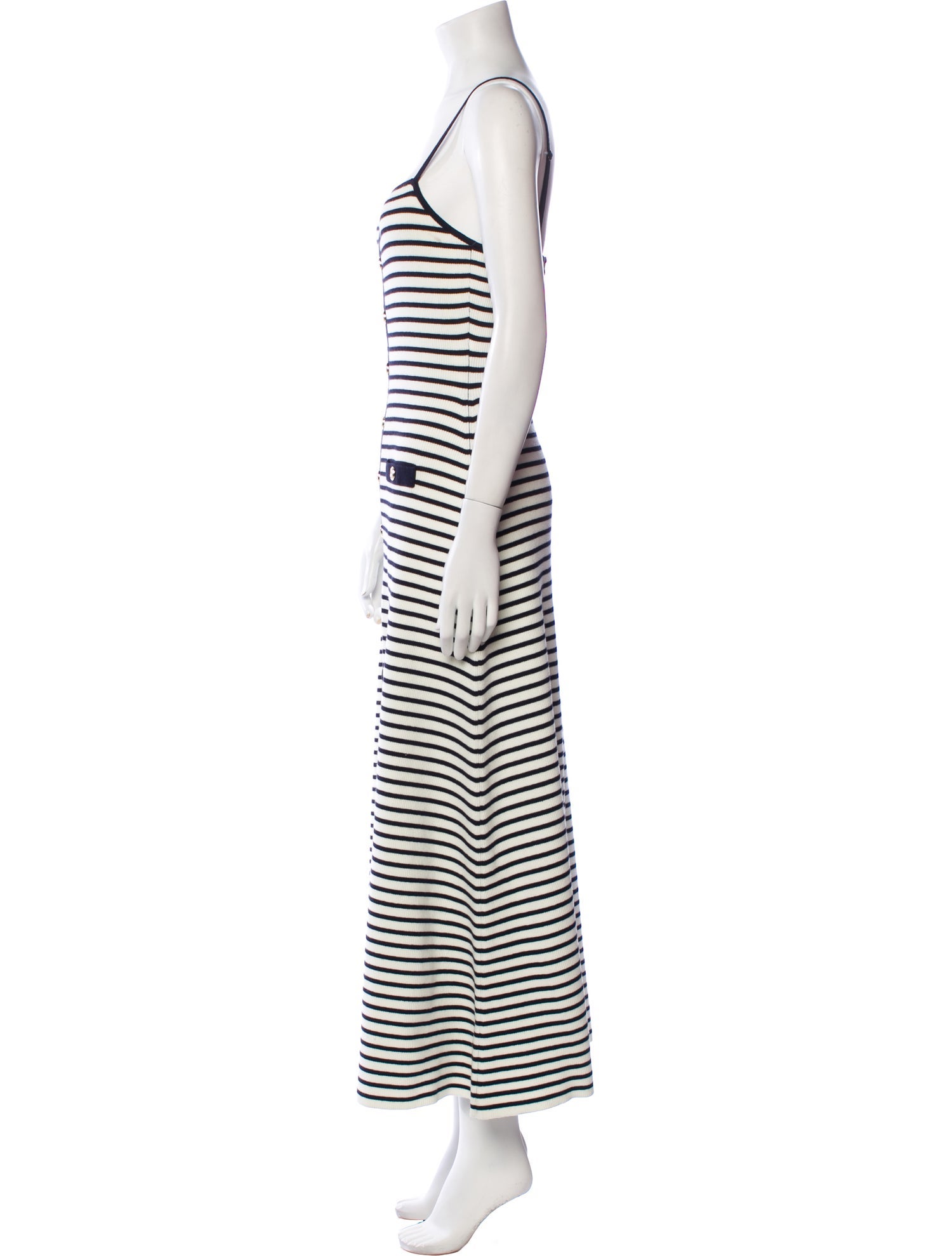 Maje Striped Long Dress w/ Tags