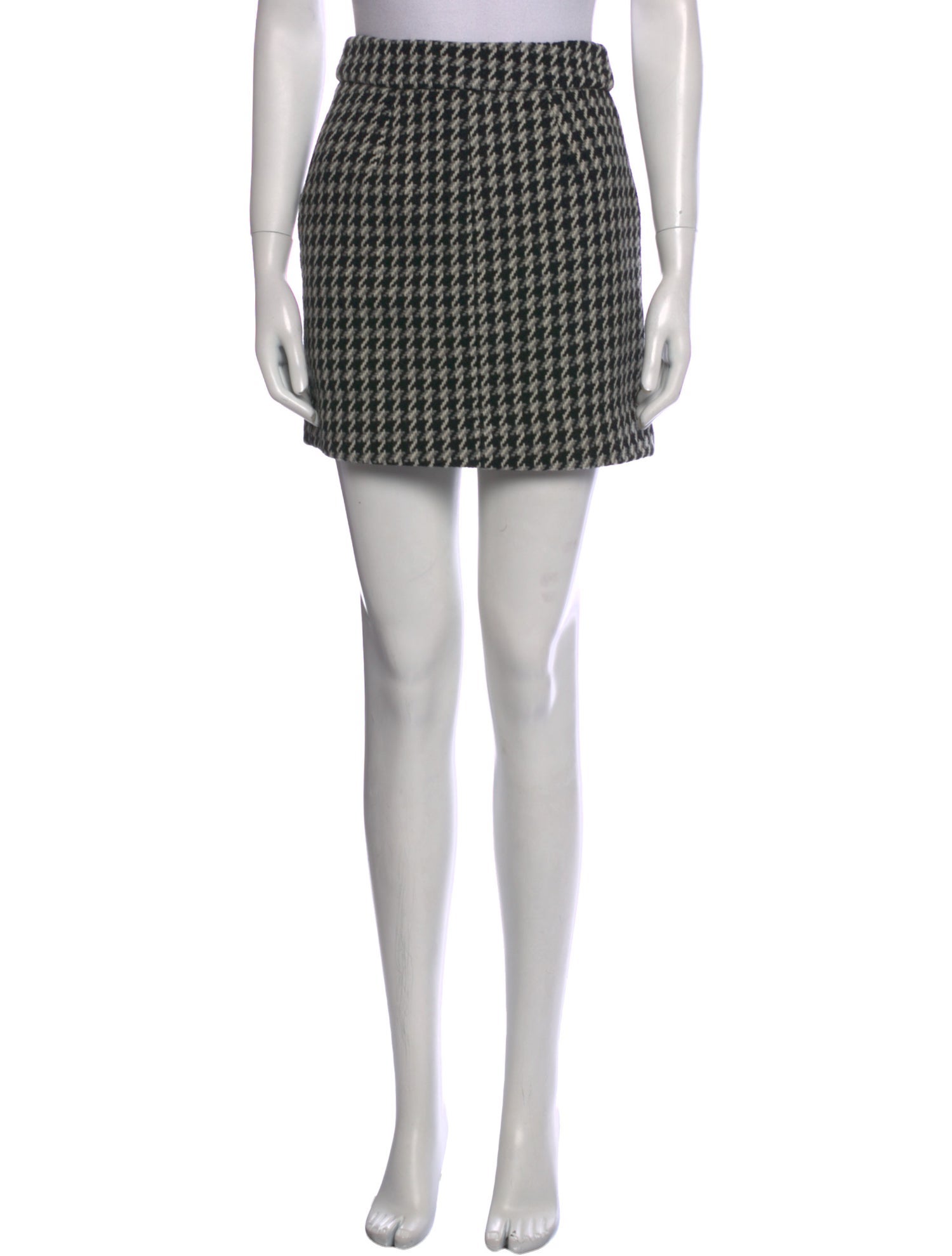 Maje Wool Mini Skirt
