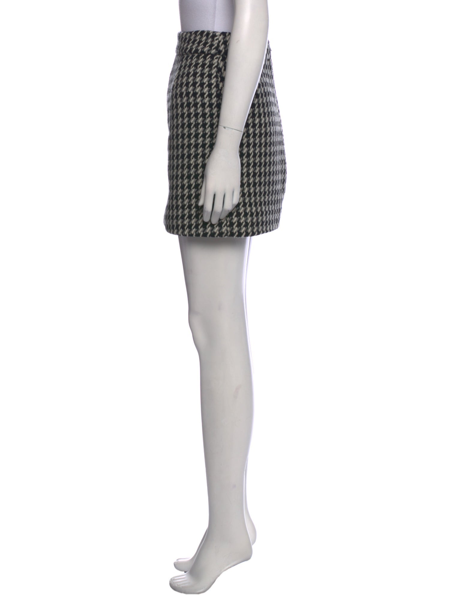 Maje Wool Mini Skirt