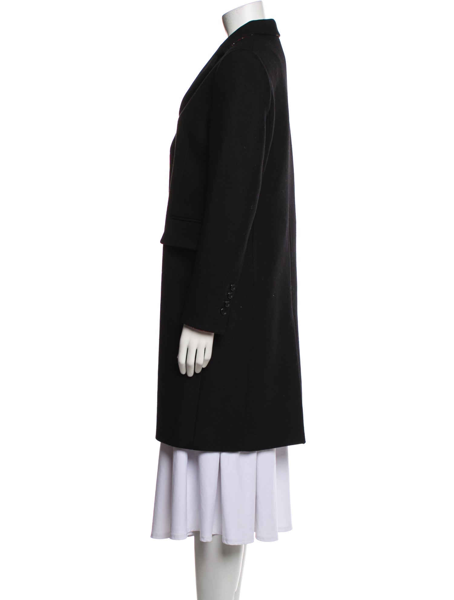 Maje Virgin Wool Coat