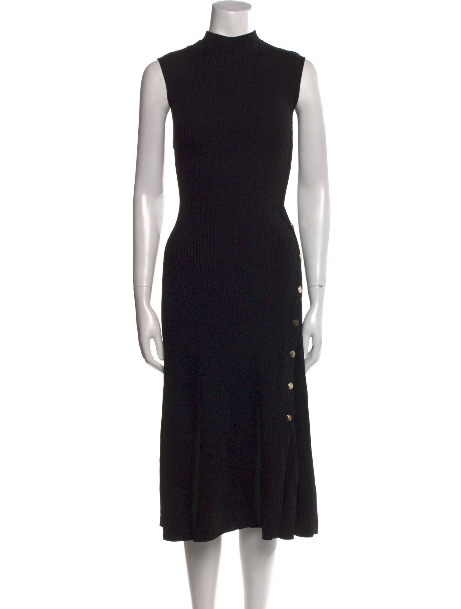 Maje Mock Neck Midi Length Dress w/ Tags