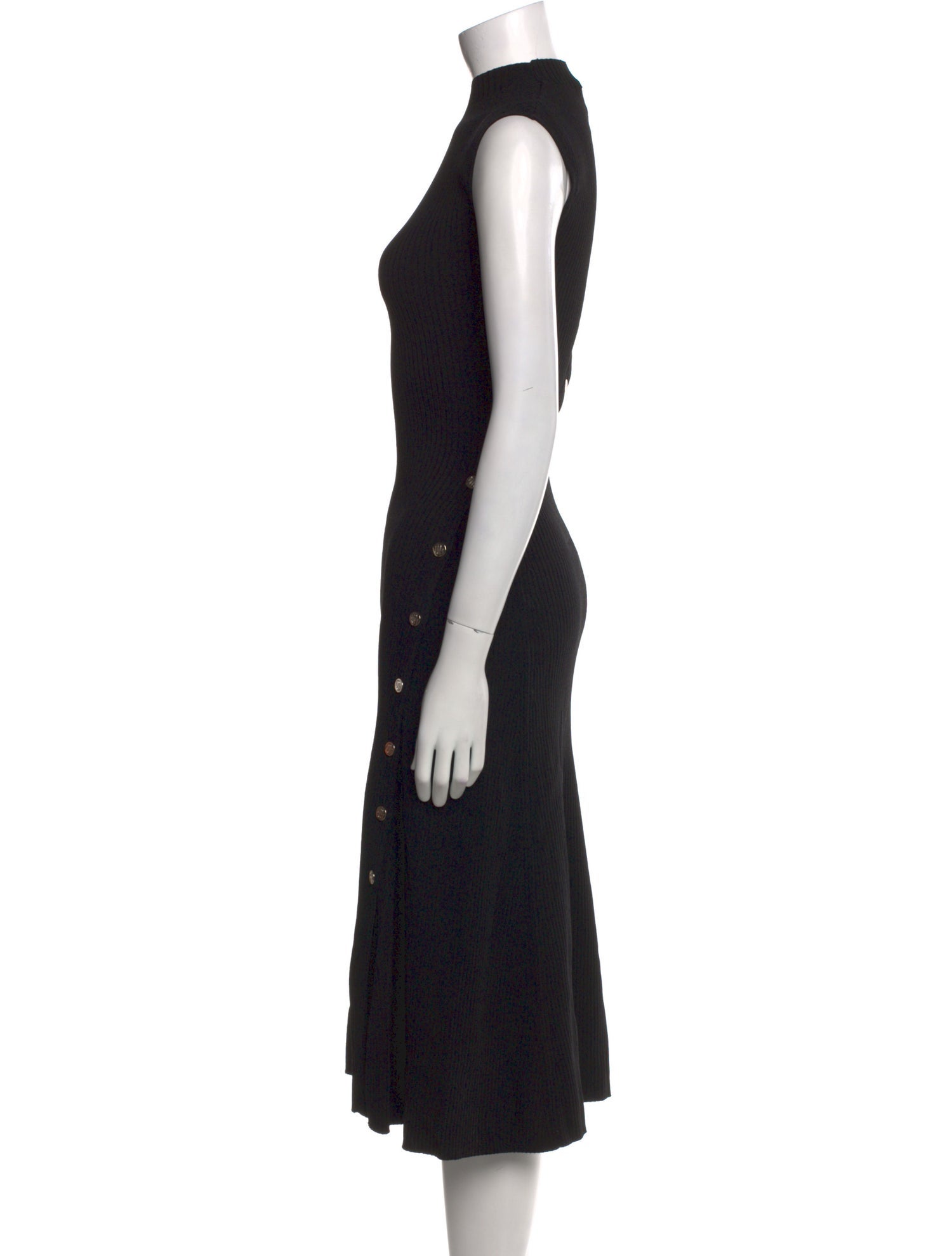 Maje Mock Neck Midi Length Dress w/ Tags