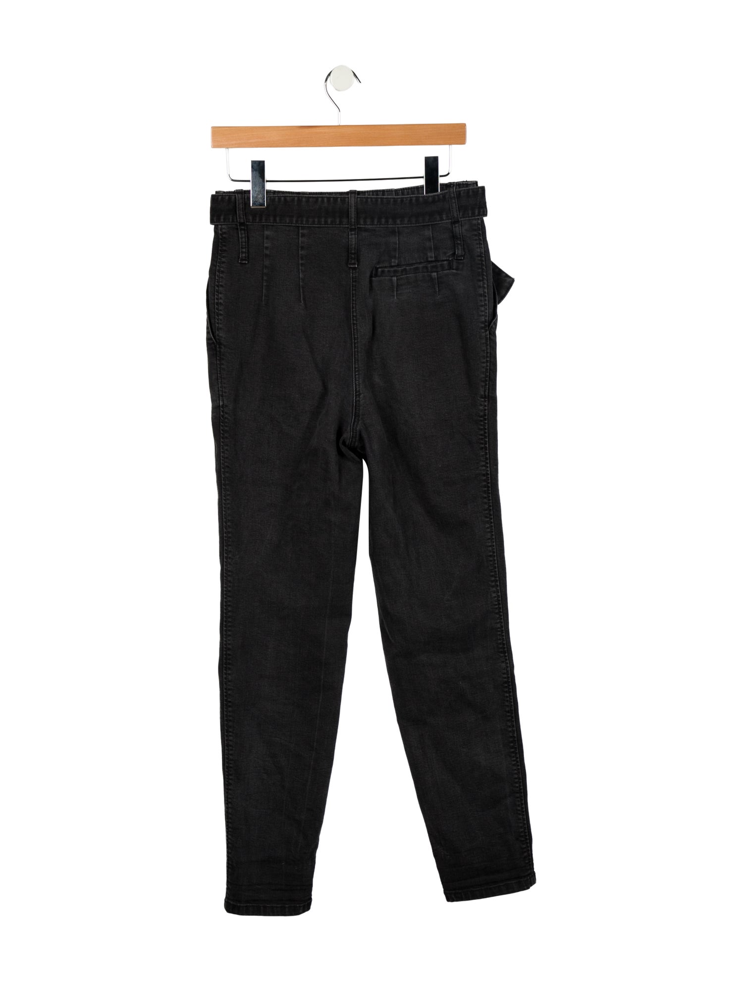 Maje High-Rise Straight Leg Jeans