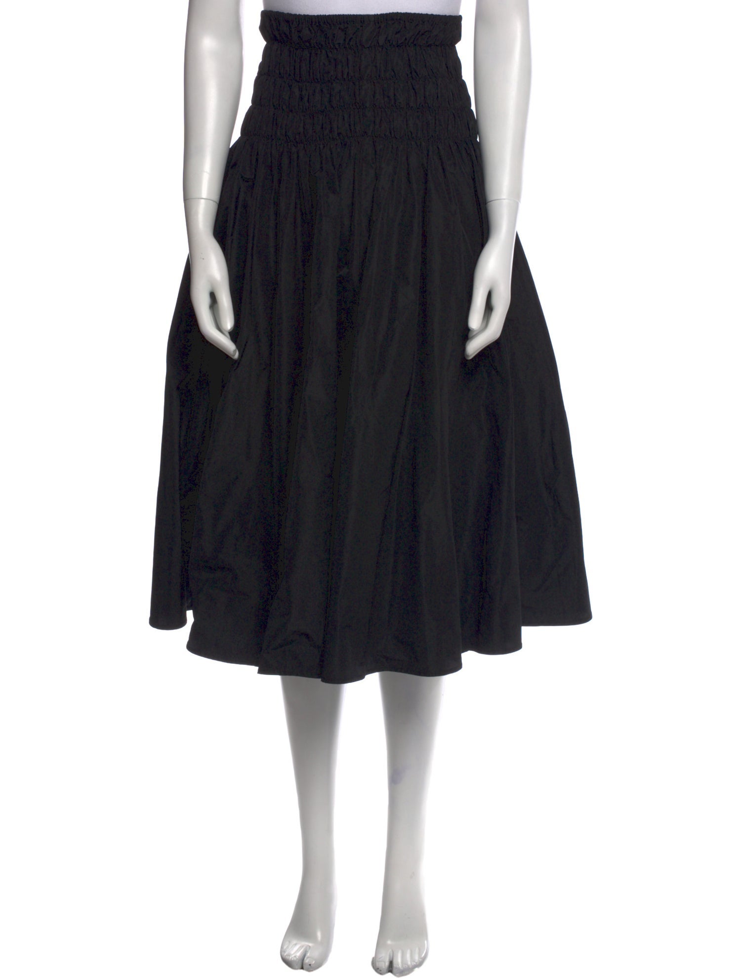 Maje Ruffle Embellishment Midi Length Skirt