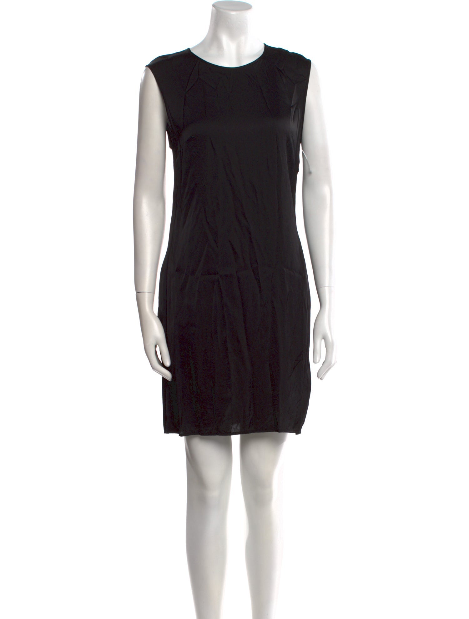 Maje Crew Neck Mini Dress