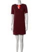 Maje Wool Mini Dress