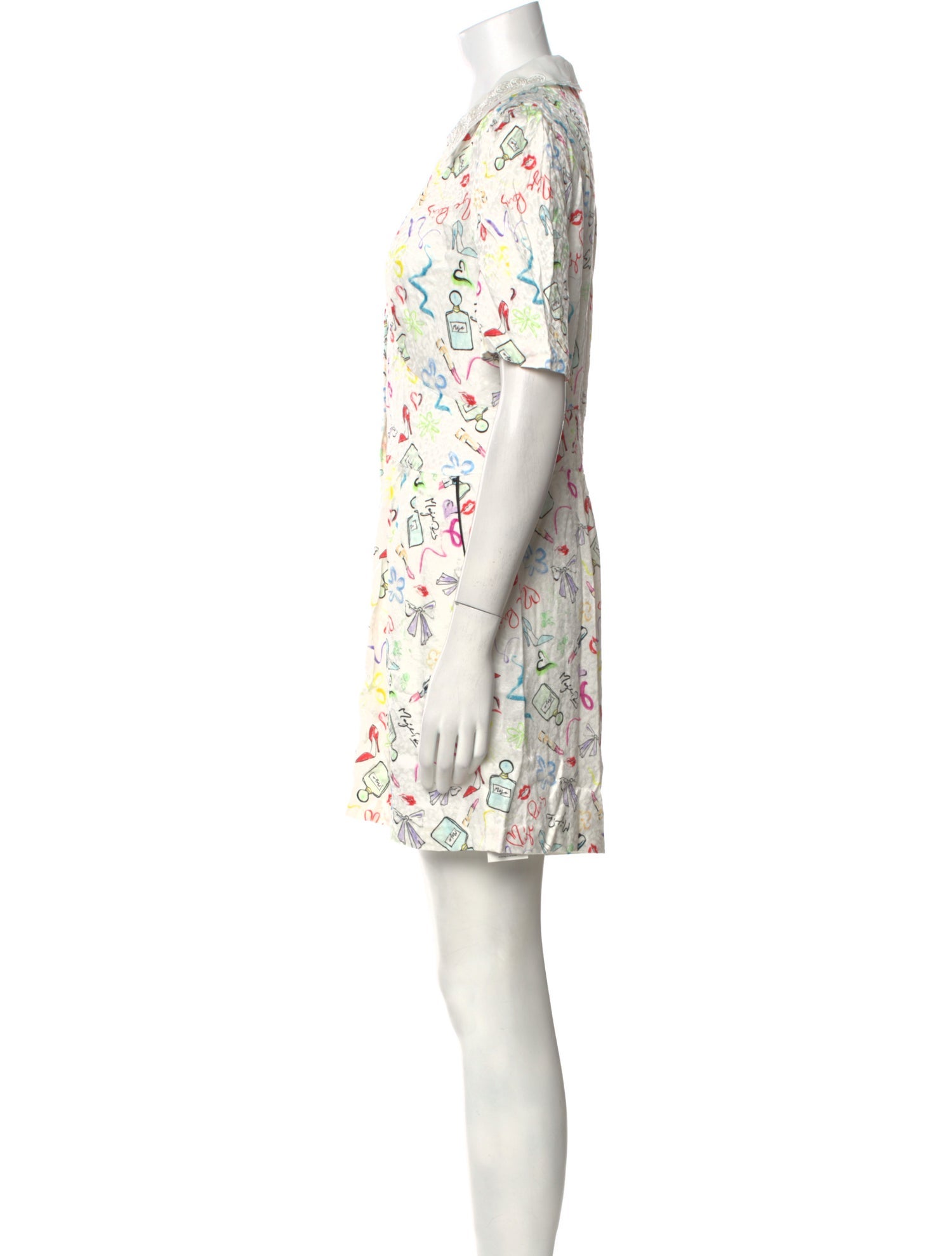 Maje Silk Printed Romper w/ Tags