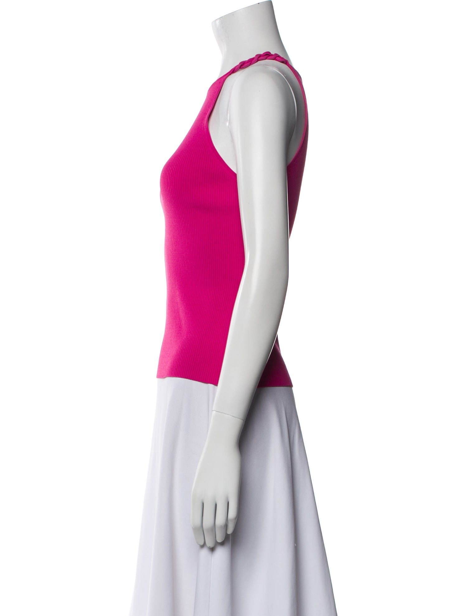 Maje Silk Halterneck Top