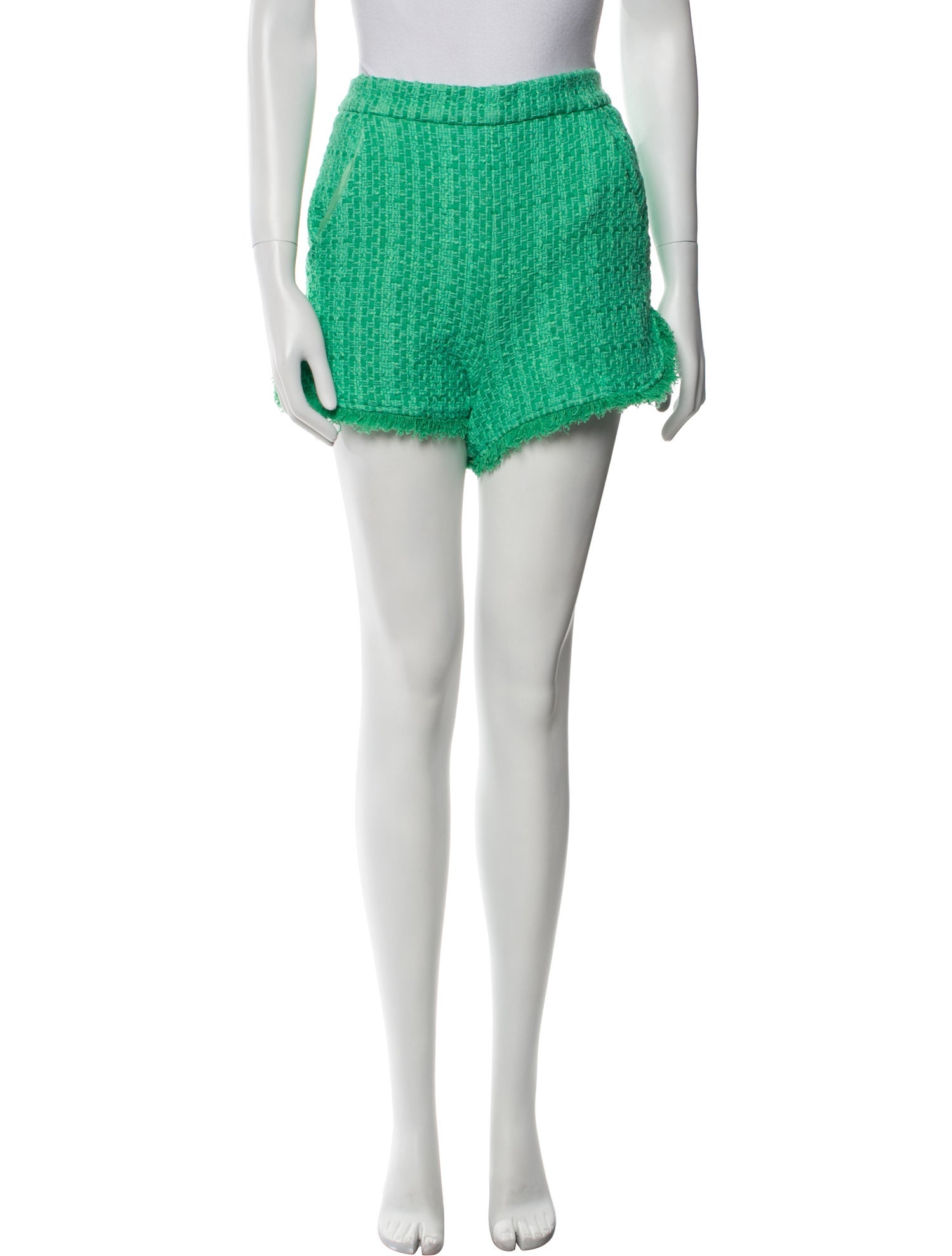 Maje Tweed Pattern Mini Shorts w/ Tags