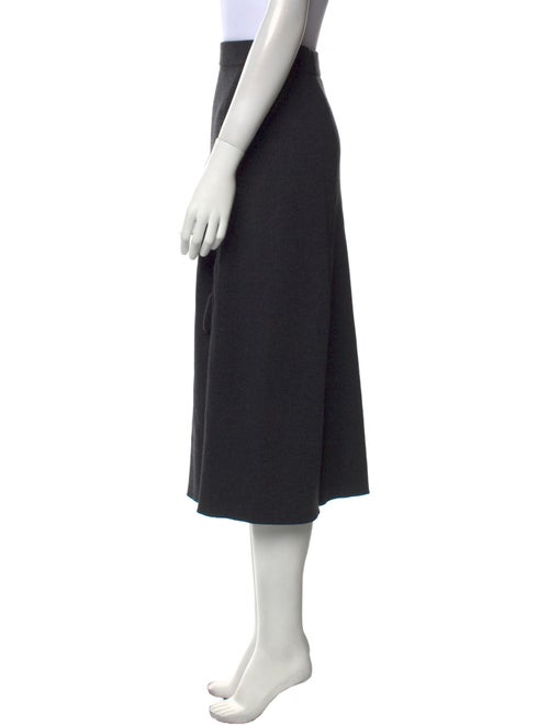 Maje Chain-Link Accents Midi Length Skirt