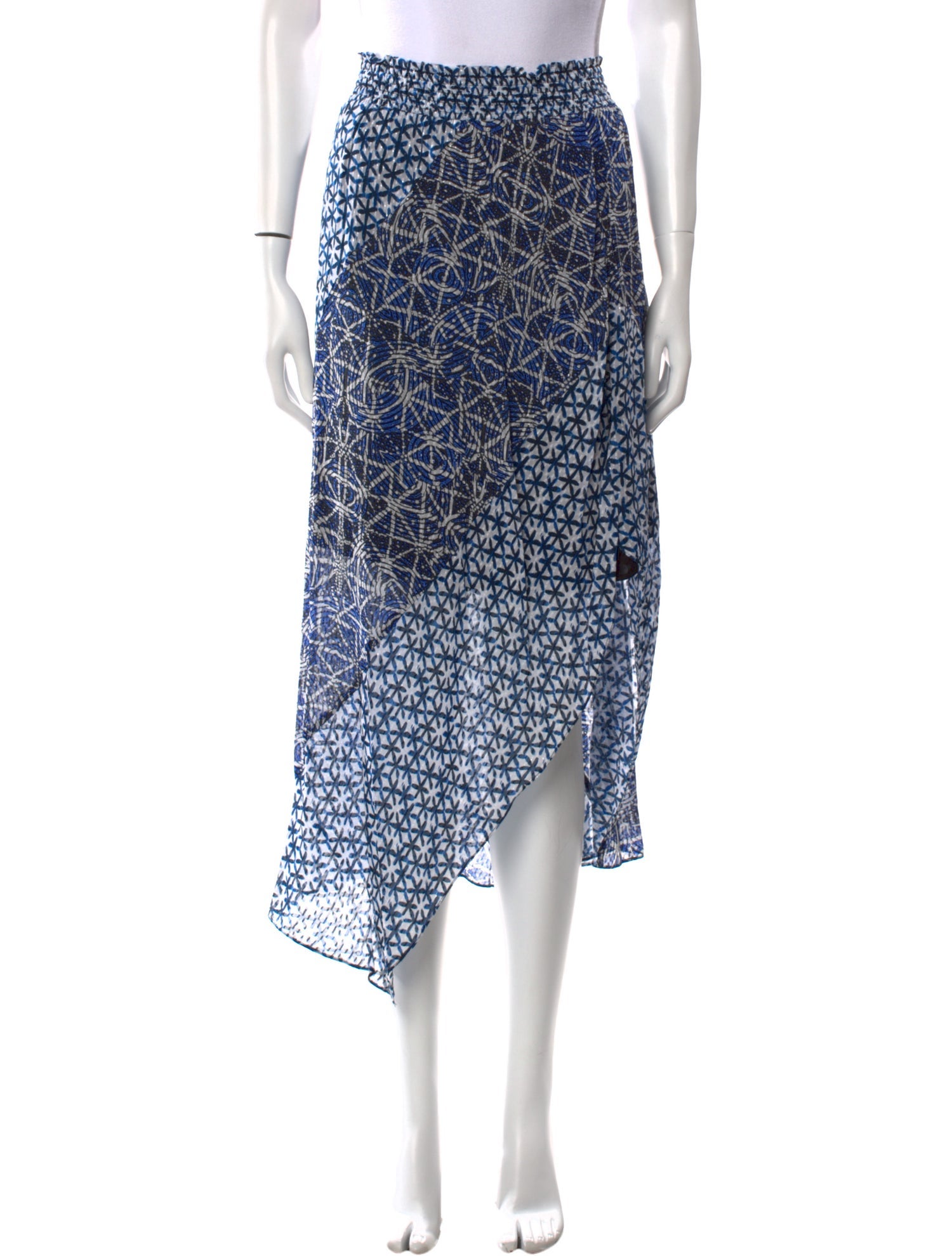 Maje Printed Midi Length Skirt w/ Tags
