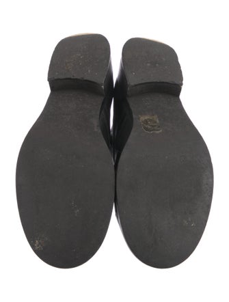 Maje Leather Combat Boots