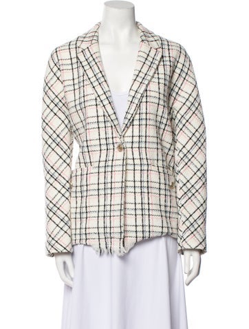 Maje Jackets Tweed Pattern Jacket XL